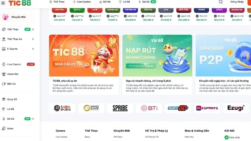 Đăng Nhập Tic88: Mở Ra Thế Giới Giải Trí Trực Tuyến Hấp Dẫn 2 Truy cập trang chủ chính thức của Tic88